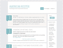 Tablet Screenshot of americanrooter.com